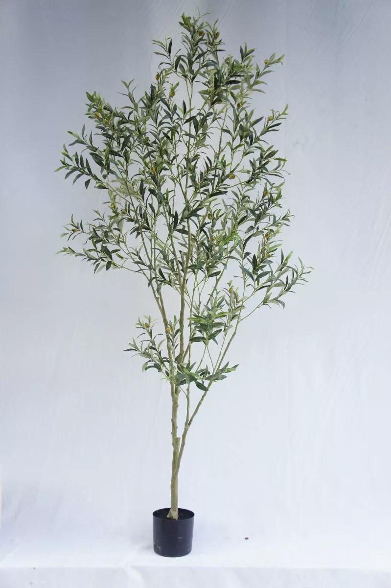 Artificial Tall Olive Tree, 210 CM